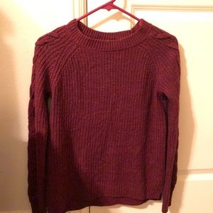 SO maroon sweater